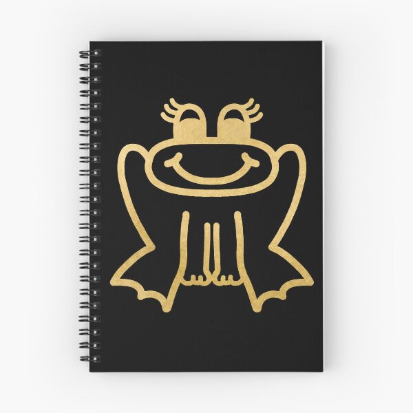 Item preview, Happy Little Frog - Gold designed and sold by LadySquiggle.