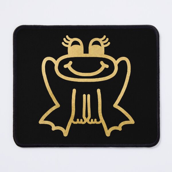 Item preview, Happy Little Frog - Gold designed and sold by LadySquiggle.