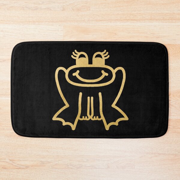 Item preview, Happy Little Frog - Gold designed and sold by LadySquiggle.