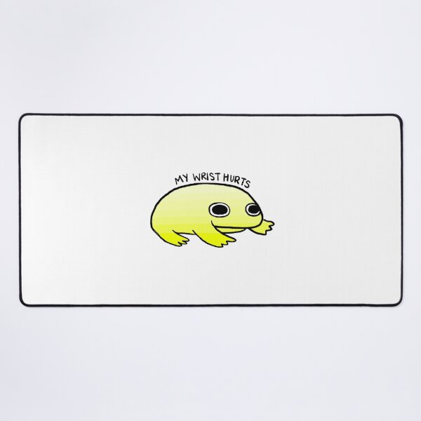 Item preview, My Wrist Hurts | Yellow Gradient Frog designed and sold by iristocat.