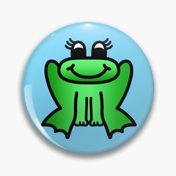 Item preview, Happy Little Green Frog designed and sold by LadySquiggle.