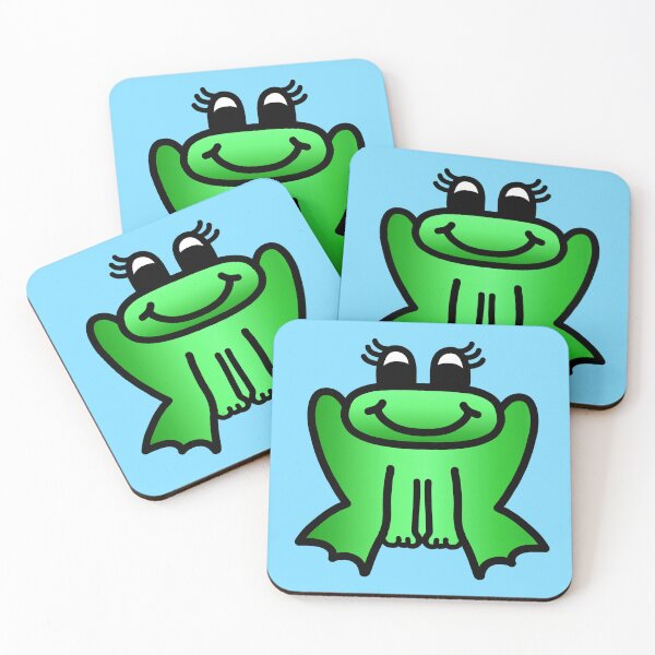 Item preview, Happy Little Green Frog designed and sold by LadySquiggle.