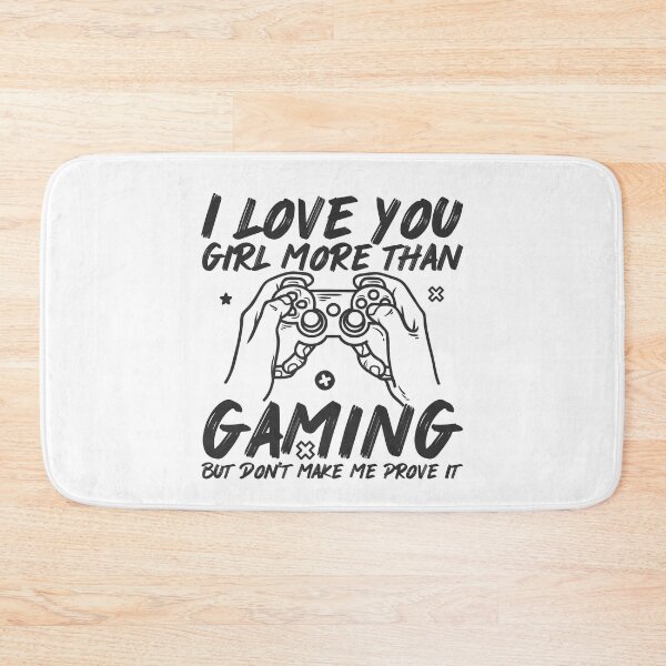 Item preview, I Love You Girl More Than Gaming But Don't Make Me Prove It vintage designed and sold by RedPic01.