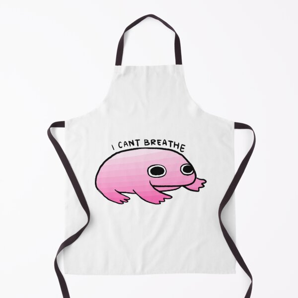 Item preview, I CANT BREATHE | Pink Gradient Frog designed and sold by iristocat.
