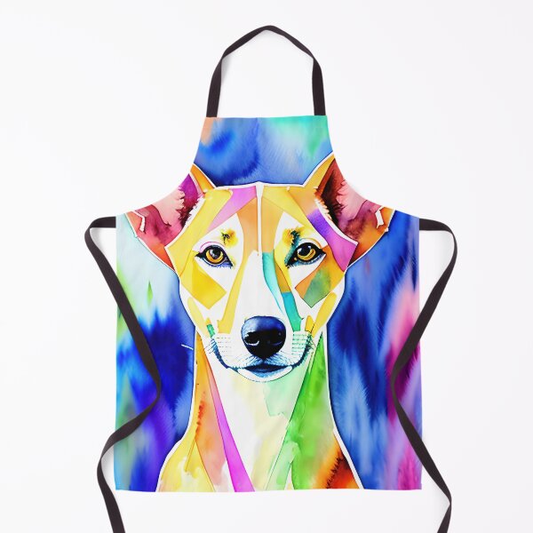 Aperçu de l'œuvre Adorable Canine Companion: Stunning Watercolor Dog Portrait créée et vendue par DavesDogShop.
