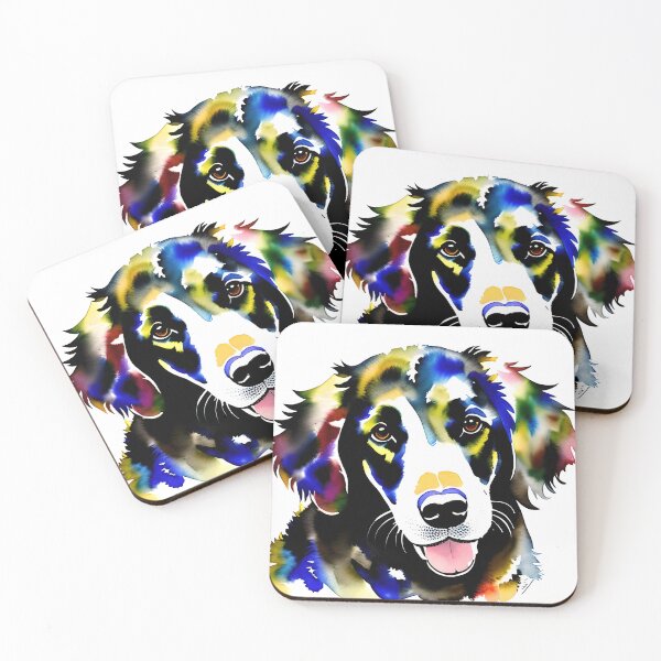 Artikelvorschau, Adorable Canine Companion: Stunning Watercolor Dog Portrait entworfen und verkauft von DavesDogShop.