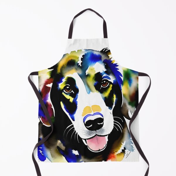 Artikelvorschau, Adorable Canine Companion: Stunning Watercolor Dog Portrait entworfen und verkauft von DavesDogShop.