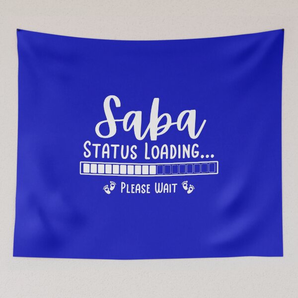 Item preview, Saba Status Loading Reveal - Jewish Grandfather Pregnancy Announcement designed and sold by Hear4theEars.