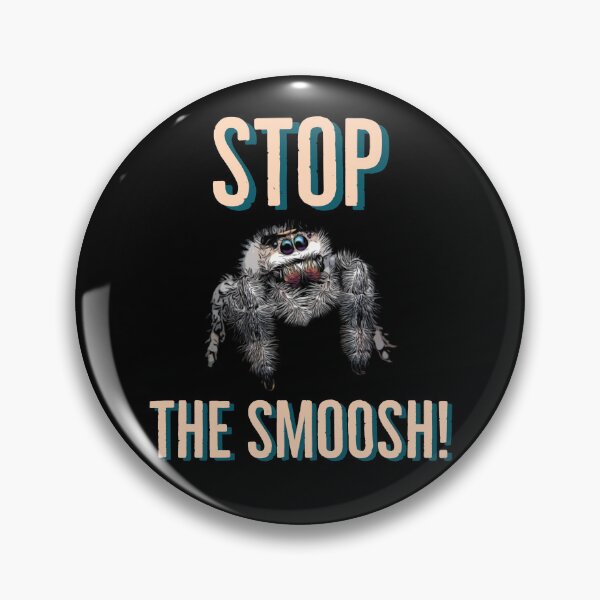 Item preview, Stop The Smoosh Cute Regal Jumping Spider designed and sold by Zurickdesigns.