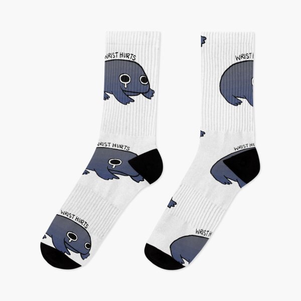 Item preview, Wrist Hurts | Grey to Navy Blue Gradient Frog designed and sold by iristocat.