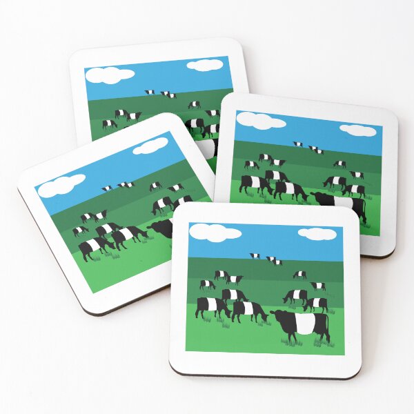 Item preview,  Belted Galloway Cattle designed and sold by DickinsonDesign.