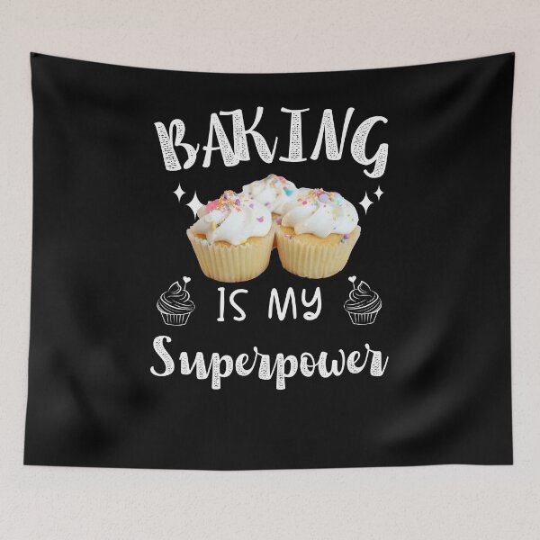 Item preview, Baking is My Superpower women Funny Gift for bakers designed and sold by MouDantArts.