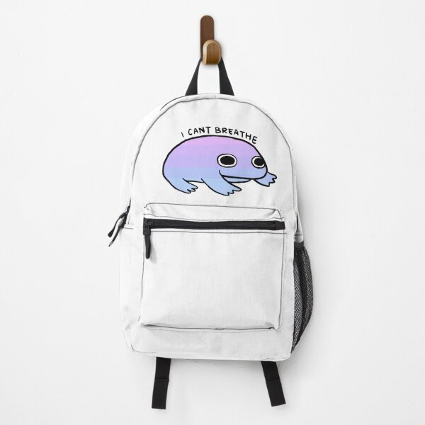 Item preview, I CANT BREATHE | Purple to Blue Gradient Frog designed and sold by iristocat.