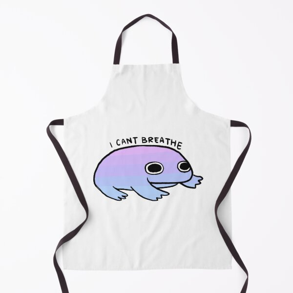 Item preview, I CANT BREATHE | Purple to Blue Gradient Frog designed and sold by iristocat.