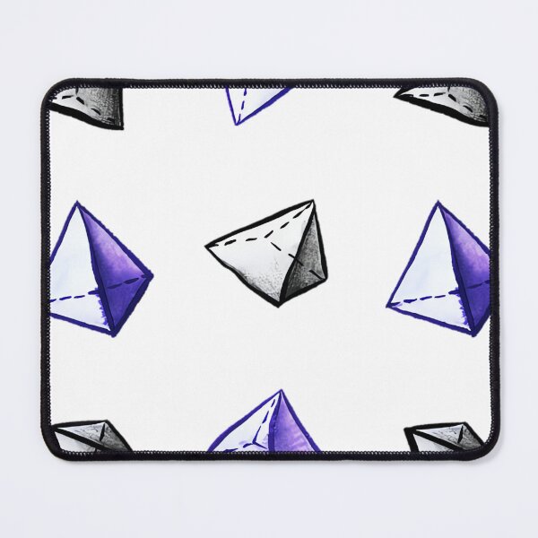 Item preview, geometric watercolor pyramid pattern boriana giormova transparent designed and sold by cleefussraj.