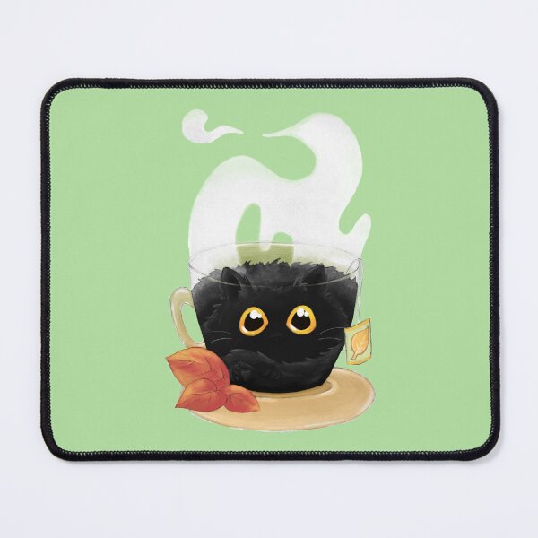 Item preview, Black Kit-Tea (Kitty Catfe series) designed and sold by janikiu.