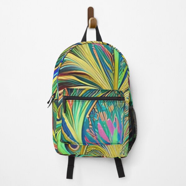 Item preview, Vibrant Fractal Flowers in the Cathedral of Sun: A Psychedelic Digital Painting designed and sold by TrippyTextiles.