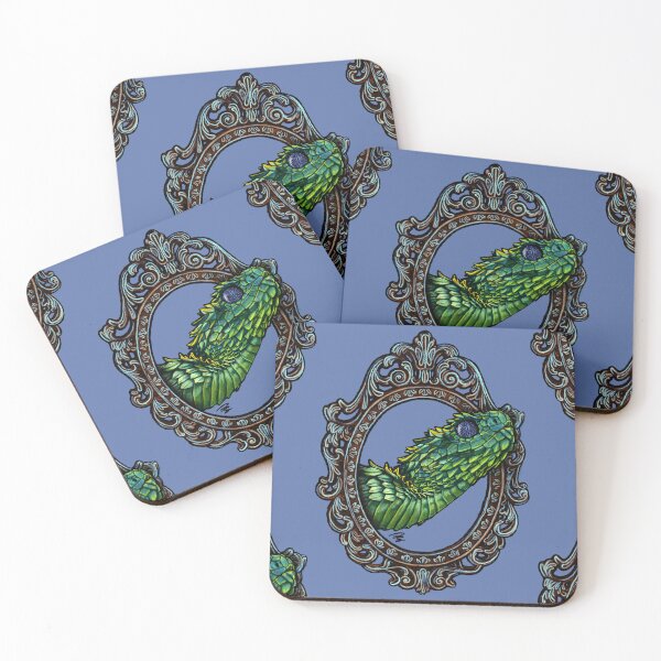 Item preview, Herp Cameo: African Bush Viper designed and sold by FreyStrandDraws.