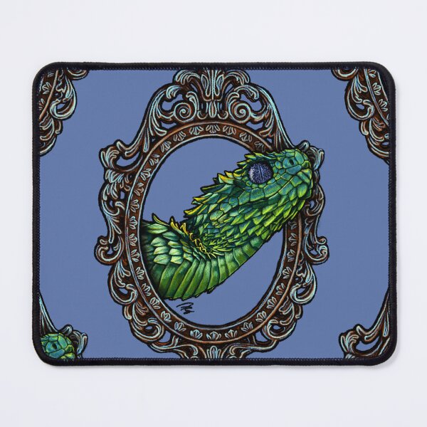 Item preview, Herp Cameo: African Bush Viper designed and sold by FreyStrandDraws.