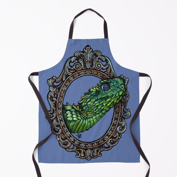Item preview, Herp Cameo: African Bush Viper designed and sold by FreyStrandDraws.