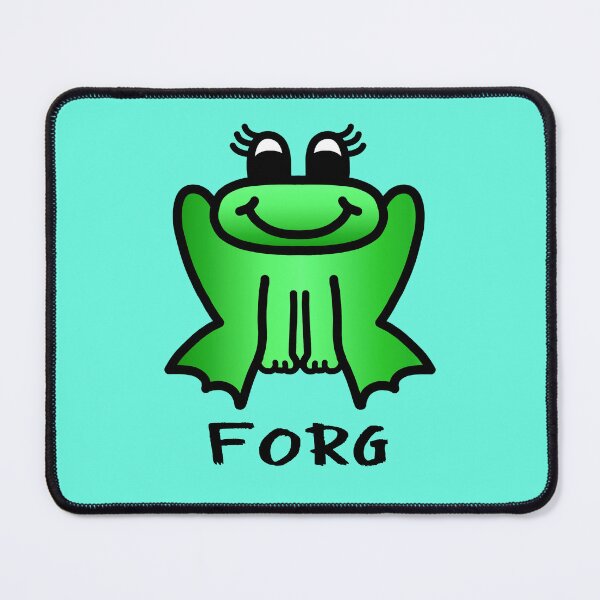 Item preview, Happy Little FORG - Funny Frog Meme - Colour designed and sold by LadySquiggle.