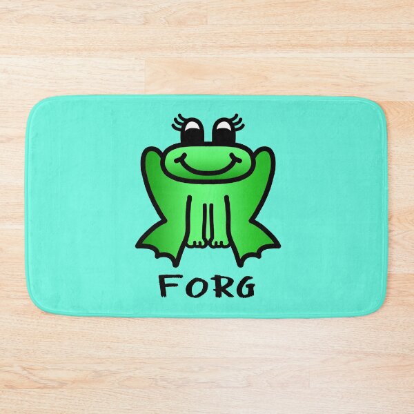 Item preview, Happy Little FORG - Funny Frog Meme - Colour designed and sold by LadySquiggle.