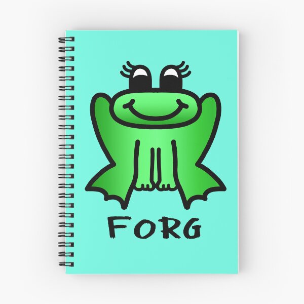 Item preview, Happy Little FORG - Funny Frog Meme - Colour designed and sold by LadySquiggle.