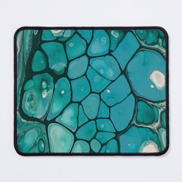Item preview, Abstract Emerald Stones Painting designed and sold by KiwiArtistDK.