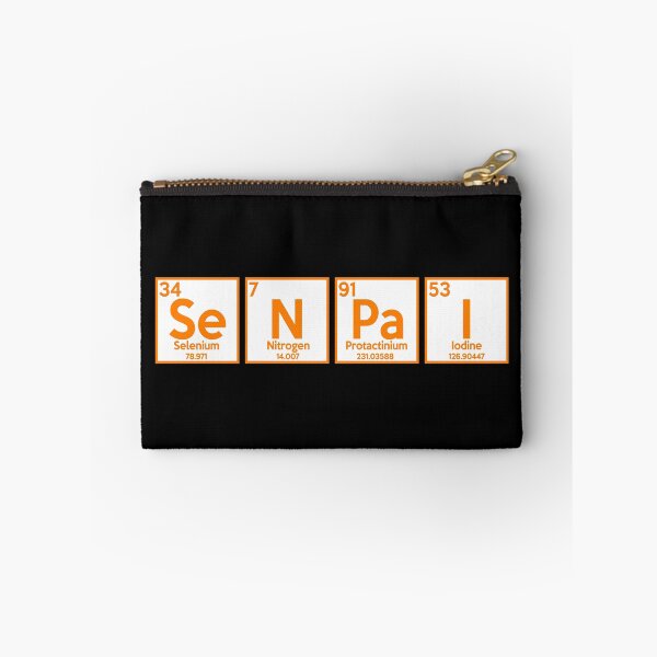 Item preview, Senpai Periodic Table Parody Shirt designed and sold by JaneFlame.