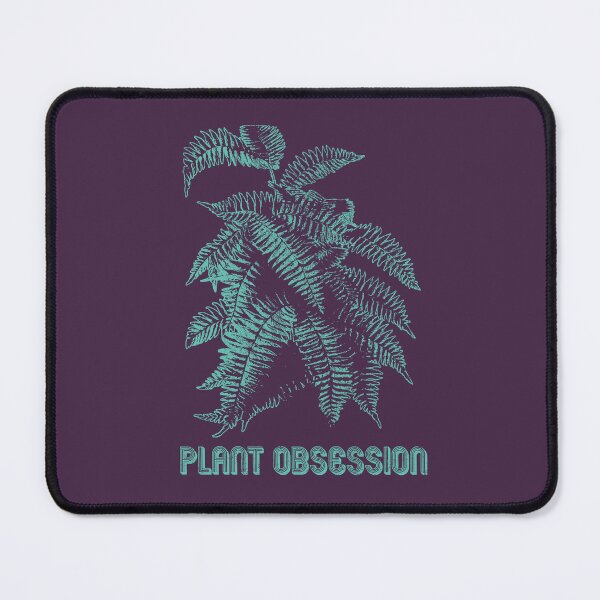 Item preview, Plant Obsessed | Teal Artwork | designed and sold by VintagePlantJoy.