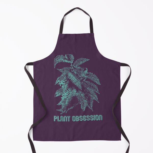 Item preview, Plant Obsessed | Teal Artwork | designed and sold by VintagePlantJoy.