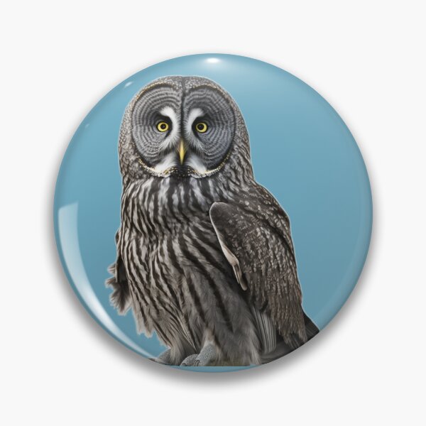 Item preview, Beautiful Great Grey Owl Portrait  designed and sold by PharaohofSedona.