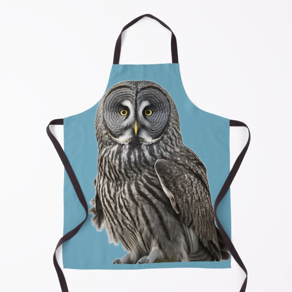 Item preview, Beautiful Great Grey Owl Portrait designed and sold by PharaohofSedona.