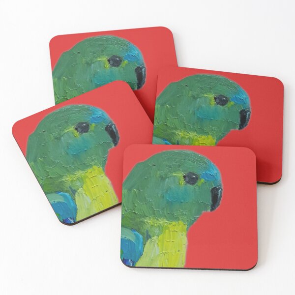 Item preview, Australian Red bellied Parrot says Hello designed and sold by Liz HL Art Shop.