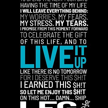 Artwork thumbnail, NKOTB Cruise Oath - White by CreativeKristen