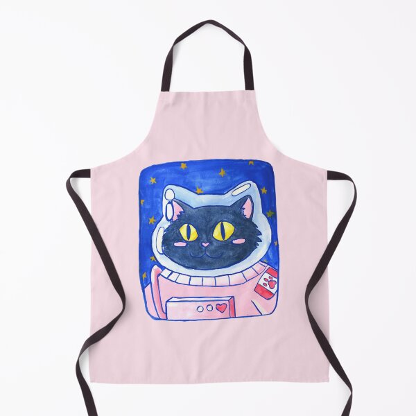 Item preview, Cat-Stronaut Astronaut Gouache Painting designed and sold by janikiu.