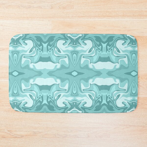 Item preview, Aquamarine retro abstract art designed and sold by Joselyne Reyes.