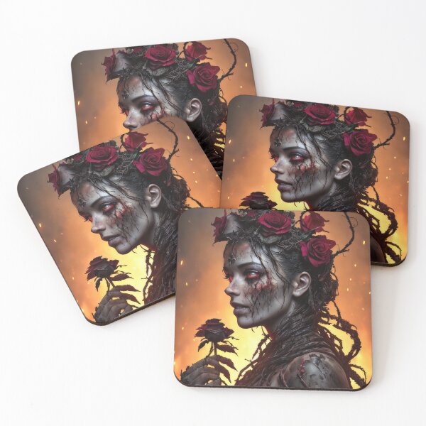 Item preview, Rose the Zombie designed and sold by FoxAI.