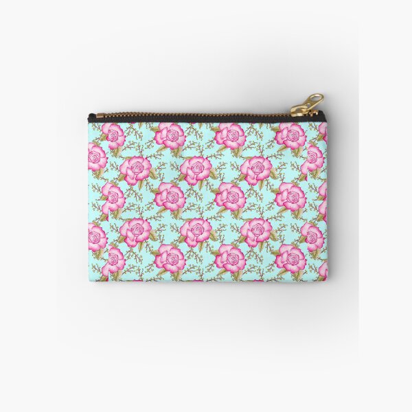 Item preview, Watercolour Roses on Teal designed and sold by BirdsNatureArt.