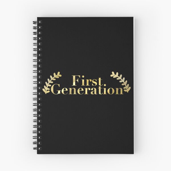 Item preview, Gold First Generation Student with Gold Leaves designed and sold by SMillustrations.