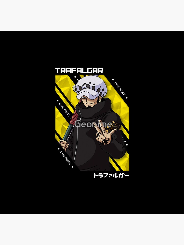 Trafalgar Law - One Piece v.1 - black version Magnet for Sale by Geonime