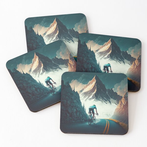 Item preview, Mountain Biking Chill: A Serene Ride Through Nature's Beauty designed and sold by DaniFantasy.