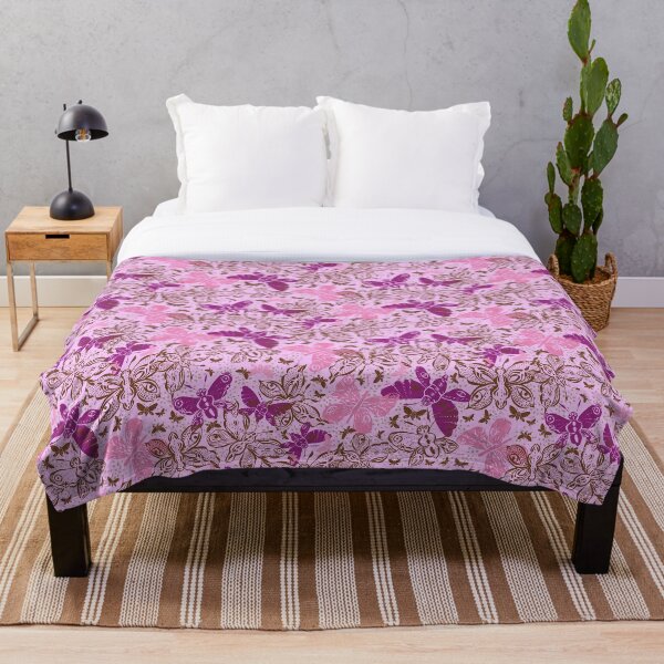 Artikelvorschau, Motten in Rosa entworfen und verkauft von ElaMilkoDESIGN.