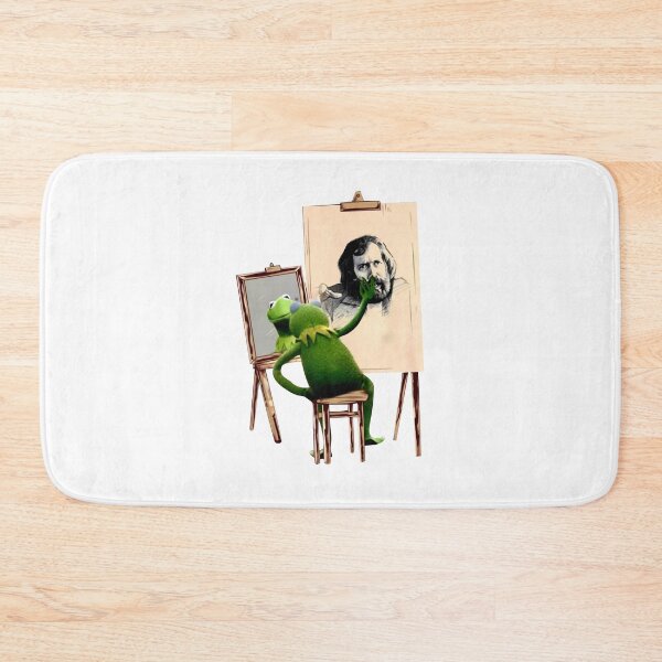 Item preview, Nice Kermit The Frog Painting Jim Henson Design Soft Women Unique Tees Cheap Design Unisex Tee designed and sold by oelflolamk.