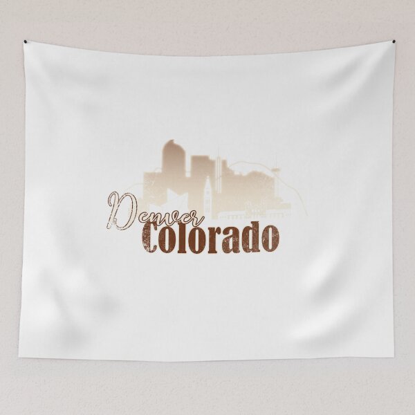 Item preview, Denver Colorado Grunge Skyline designed and sold by IvonDesign.