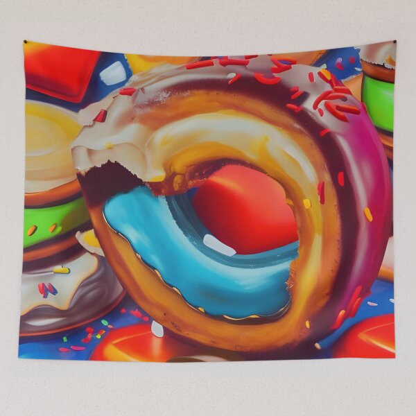 Item preview, Chocolate donut, drawing designed and sold by REALDesign-Shop.