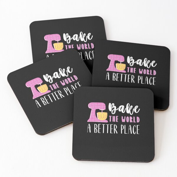 Item preview, Bake The World A Better Place Funny Baker Gift women girls designed and sold by MouDantArts.