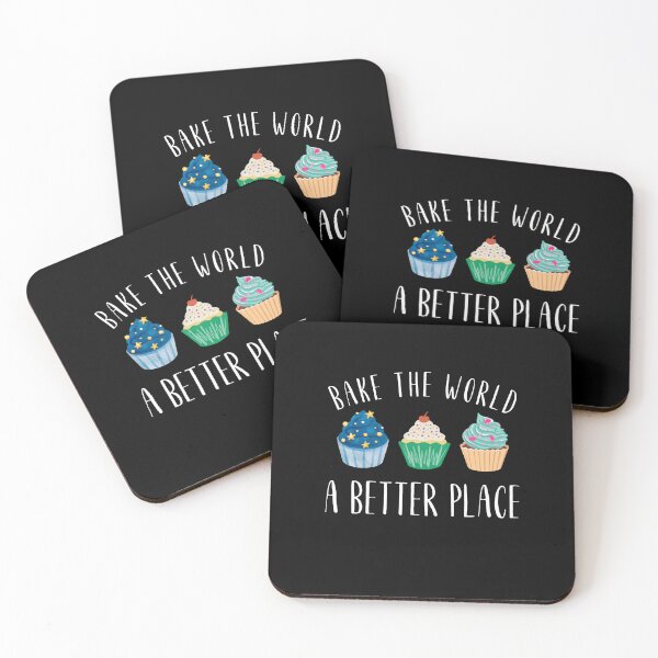 Item preview, Bake The World A Better Place Funny Baking Pastry Lover Gift designed and sold by MouDantArts.