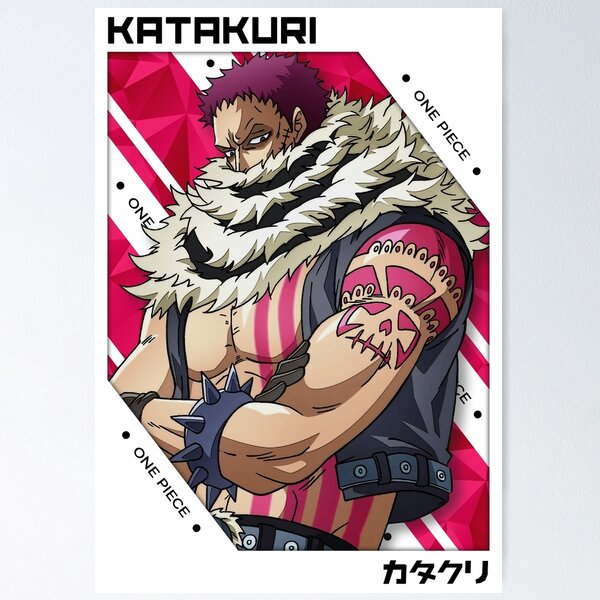 Katakuri - One Piece - Anime Poster by Vantuewerton Barros gomes