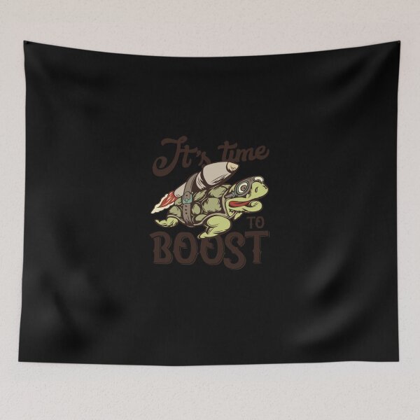 Item preview, It's Time To Boost Sea Turtle sticker designed and sold by hojundrada4.